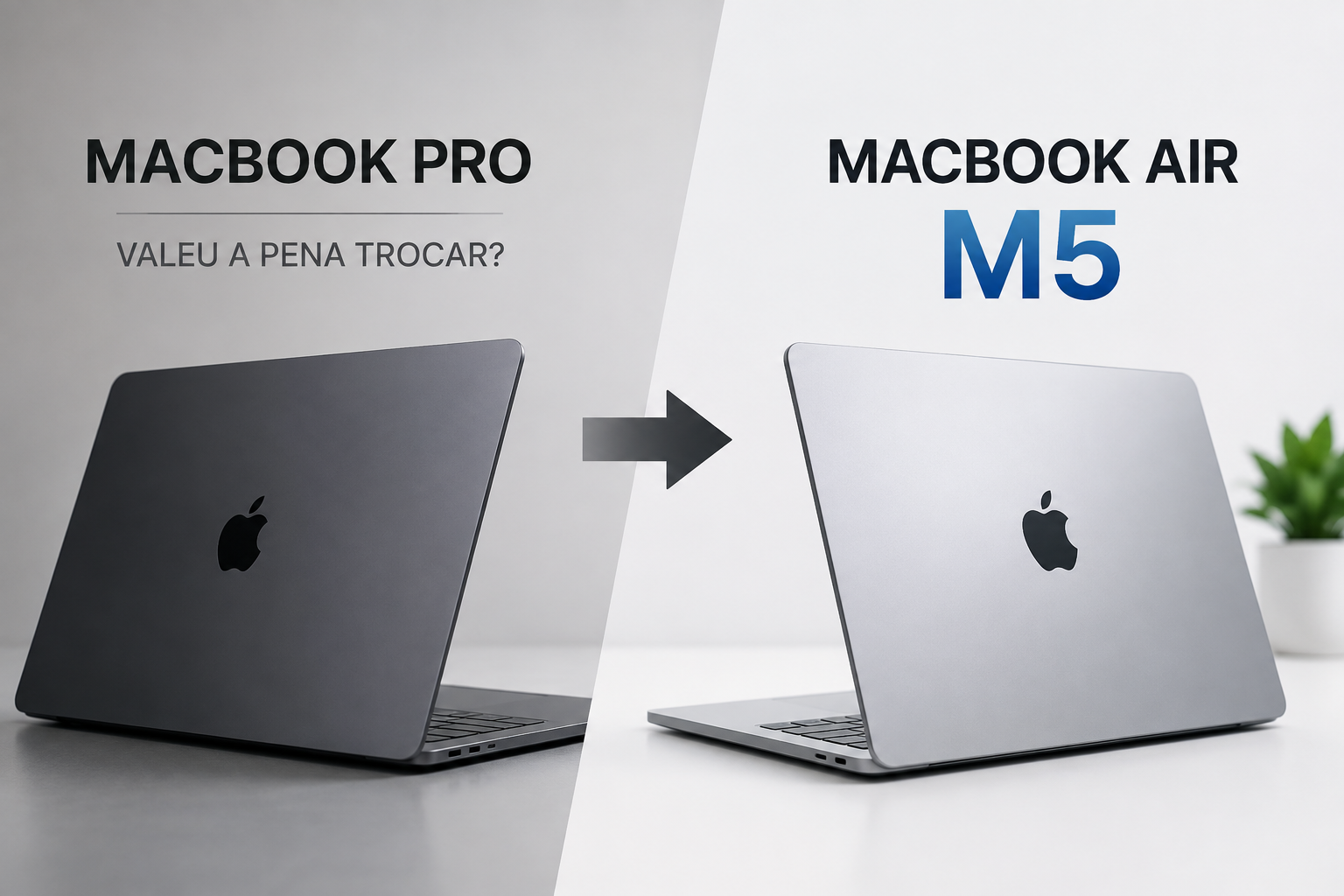 Troquei meu MacBook Pro por um Air M5: foi downgrade ou escolha certa?